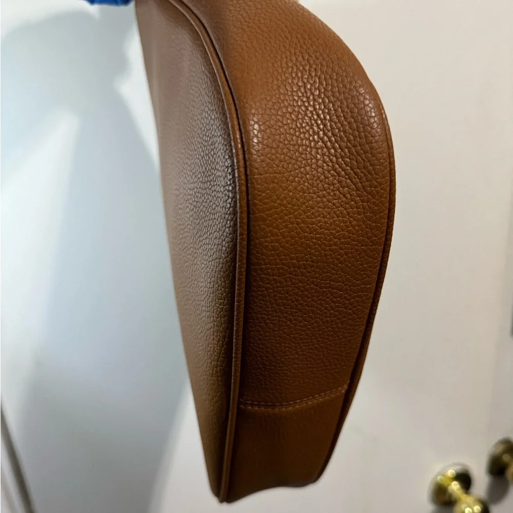 Ralph Lauren Pebbled Leather Large Cameryn Crossbody Bag